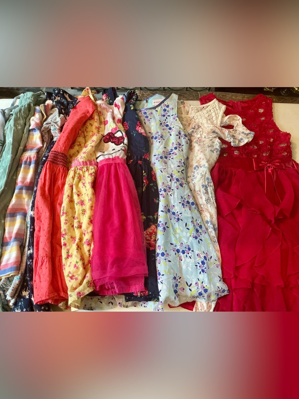 DRESS LOT of 17 Girls Size 10